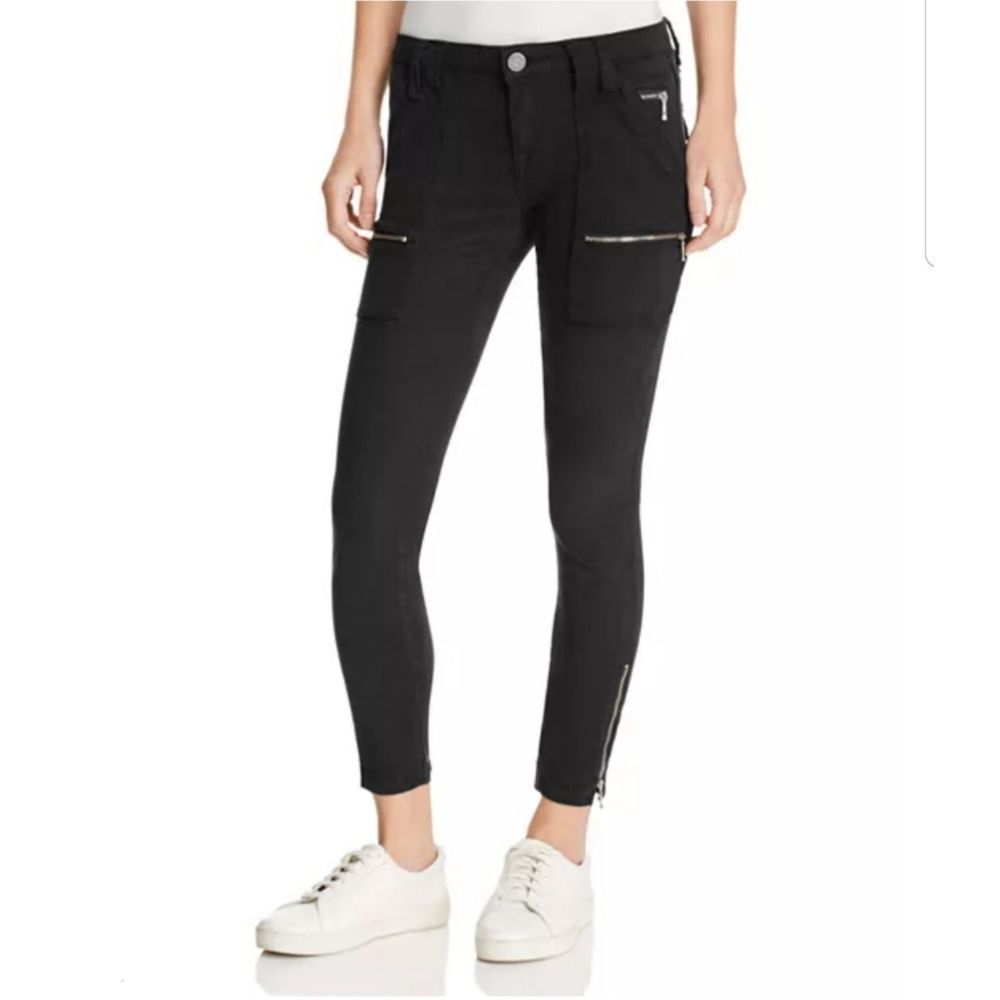 Joie | Black Park Cropped Skinny Pants Sz 24